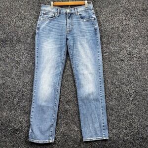 Lucky Brand 221 Straight Leg Mens Jeans 30x30 Blue Medium Wash Denim